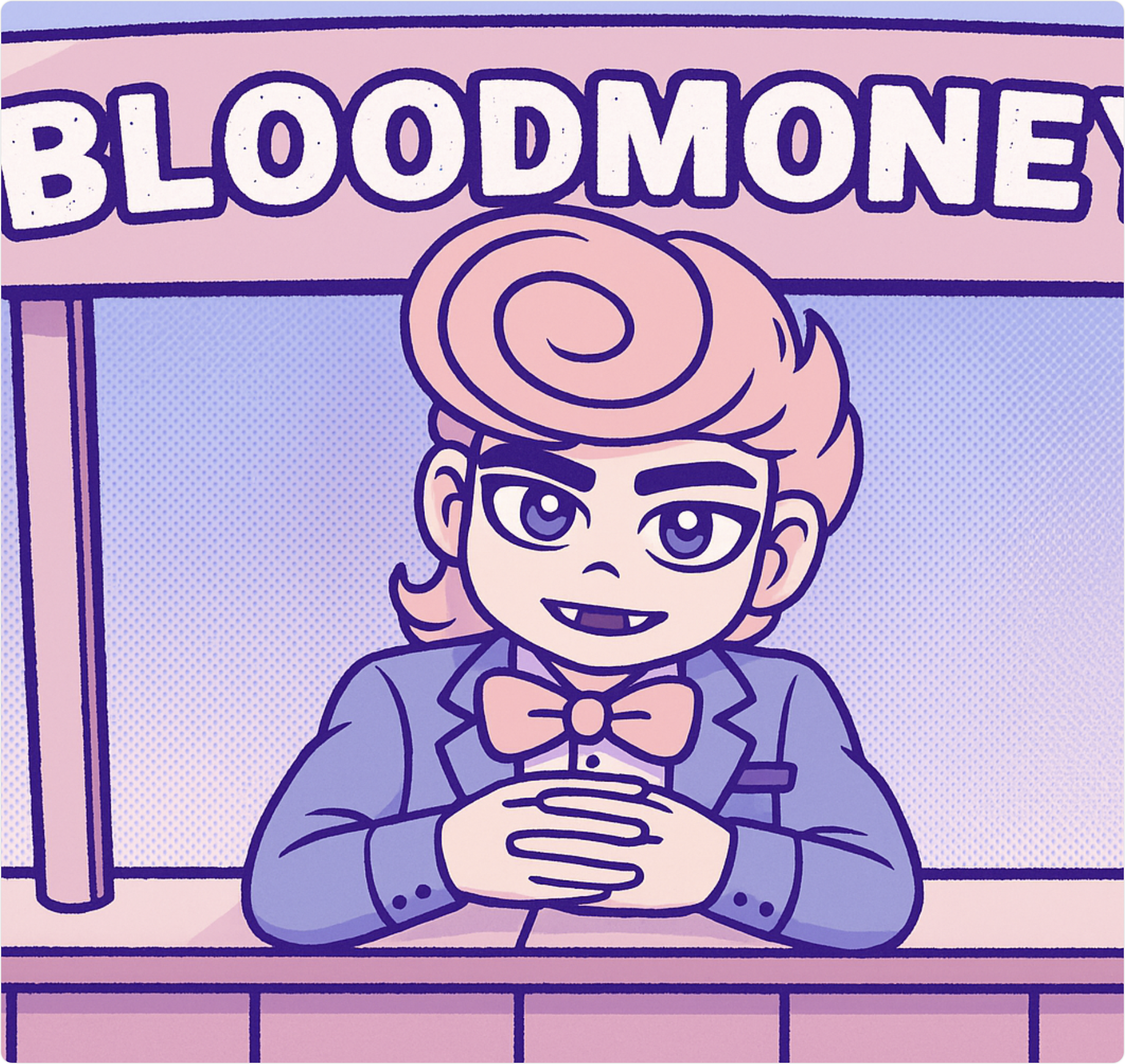 Screenshot of the Bloodmoney game interface