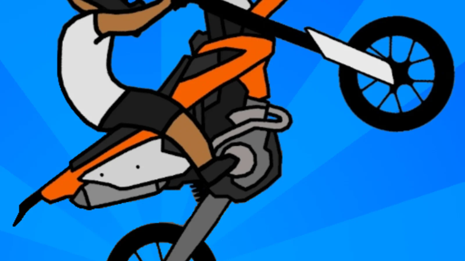 Maintaining balance during a SoFlo Wheelie Life stunt