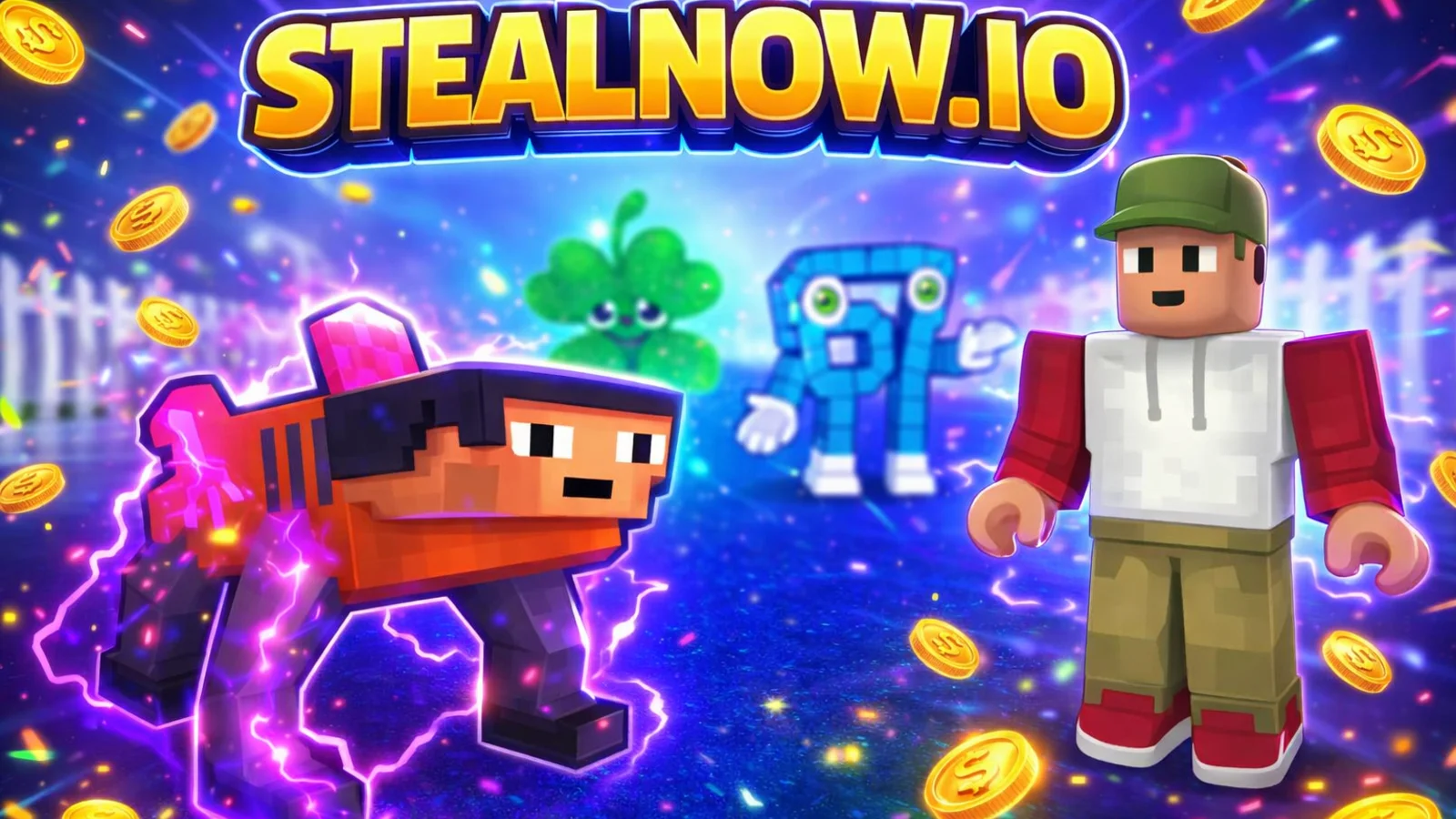 Player scouting a rival compound before stealing brainrots in StealNow.io